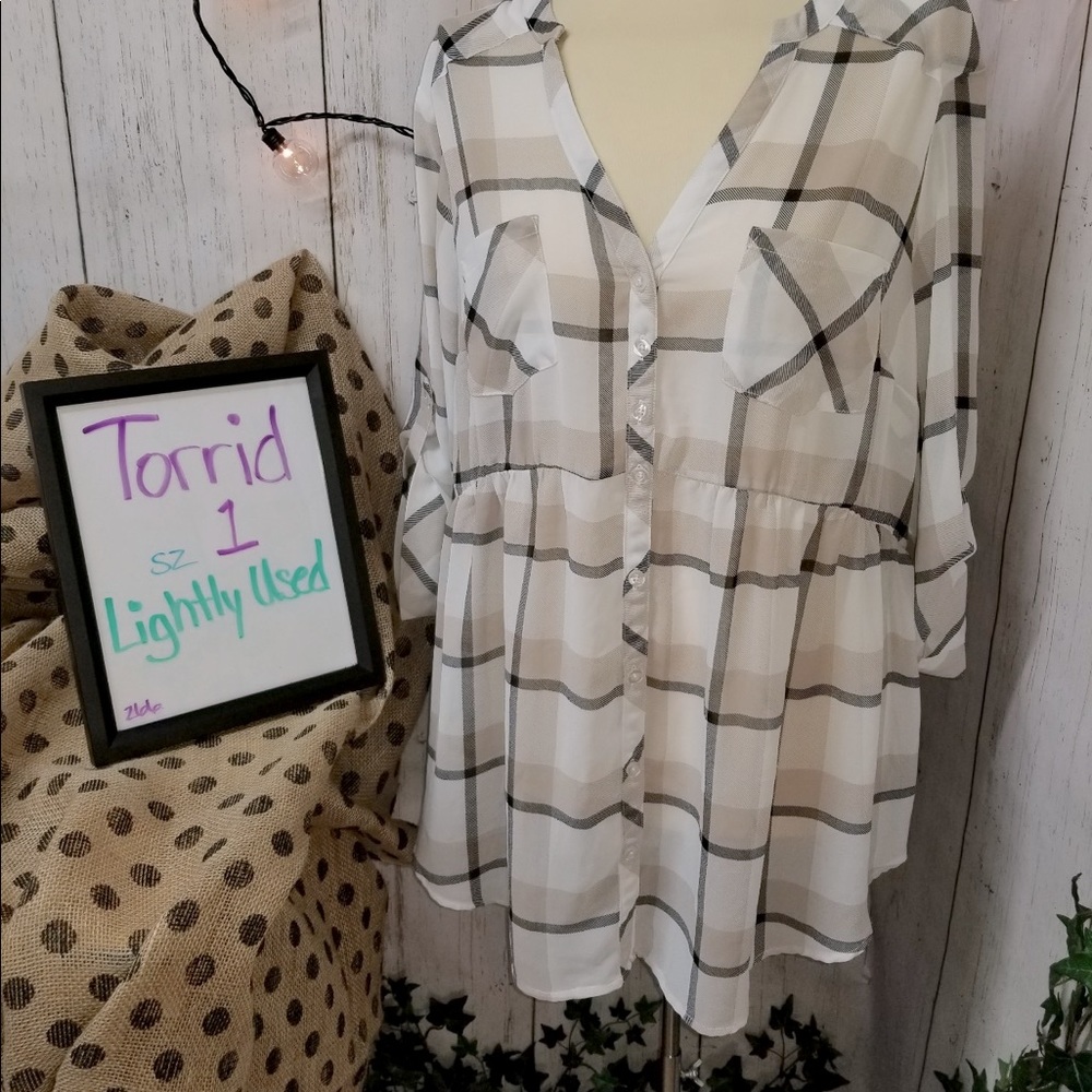 Sheer Torrid Top